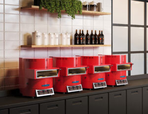 Turbochef Fire - Zaubert authentische, handwerklich perfekte Pizzen in nur 90 Sekunden bei bis zu 450 °C